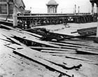 Damaged Jetty [Payne Collection] | Margate History